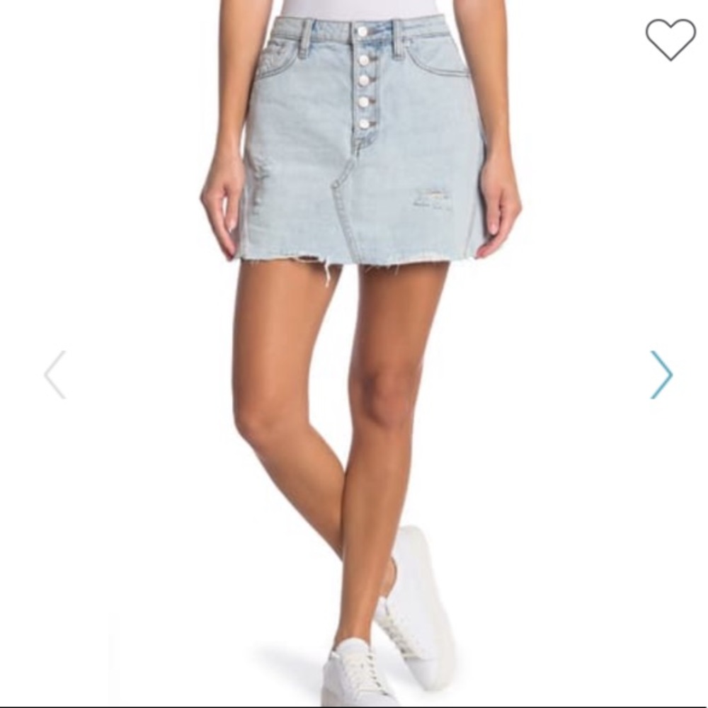🎊HP🎊 NWT Free People denim skirt size 28
